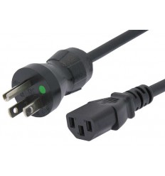 Hospital Grade Power Cord 5-15P to C13 SJT 16/3
