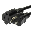 5-15P to 5-15R Power Cord 16AWG