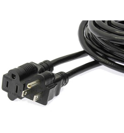 5-15P to 5-15R Power Cord 16AWG
