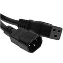 C14 to C19 Power Cord 14AWG