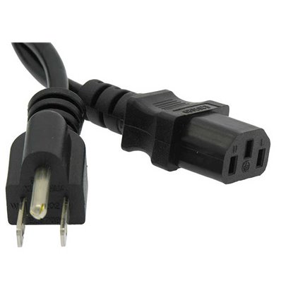 5-15P to C-13 Power Cord 18AWG