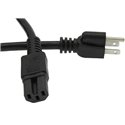 5-15P to C15 Power Cord 14AWG 5-15P to C15 Power Cord 14AWG