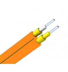 Multimode Duplex Zipcord Fiber Optic Cable 62.5/125 Per FT