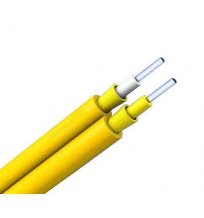 Bulk OS2 9/125 OFNR Singlemode Duplex Zipcord Fiber Optic Cable