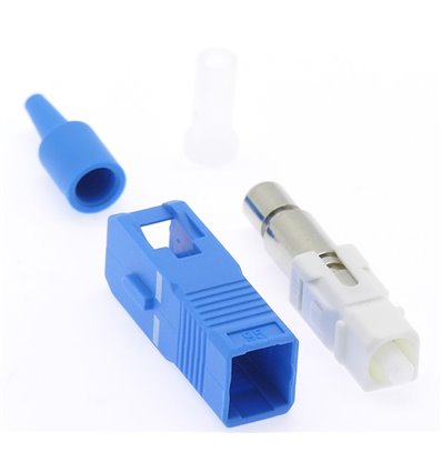 SC UPC Singlemode Simplex Connector 0.9mm Blue (10pack)