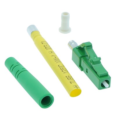 LC APC Siglemode Simplex Connector 2.0mm Green (10pack)