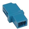 LC UPC Singlemode Simplex Fiber Optic Coupler without Flange, Blue