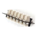 LC UPC Duplex, 12 Fiber Multimode Adapter Panel Beige