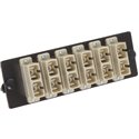 SC UPC Duplex,12 Fiber Multimode Adapter Panel Beige