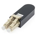 LC Multimode OM2 50/125 Loopback Fiber Optic Adapter