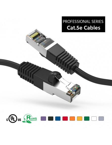 Cat5e Shielded Patch Cable up to 330Ft