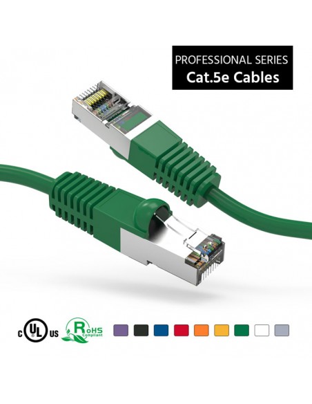 Cat5e Shielded Patch Cable up to 330Ft