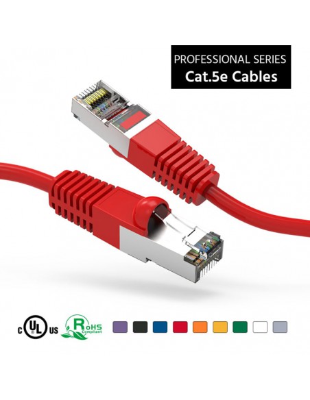 Cat5e Shielded Patch Cable up to 330Ft