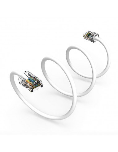 Cat6 Patch Cables, Non Booted, up to 330Ft