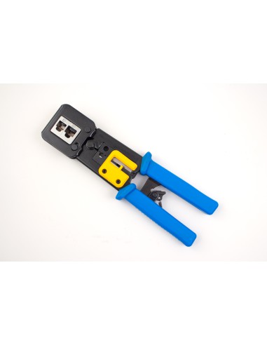 Crimp Tool for RJ45 Feed Through Connectors