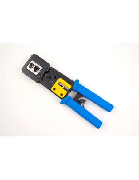 Crimp Tool for RJ45 Feed Through Connectors