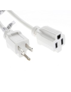 16/3 SJTW Outdoor White Power Extension Cord White 2