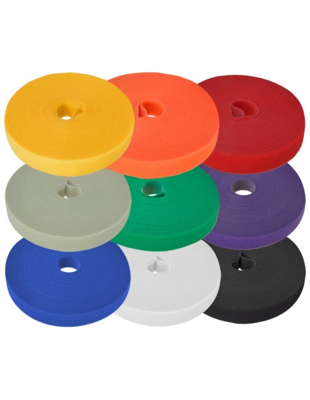 50Ft 0.8" Width Hook and Loop Strap Tape