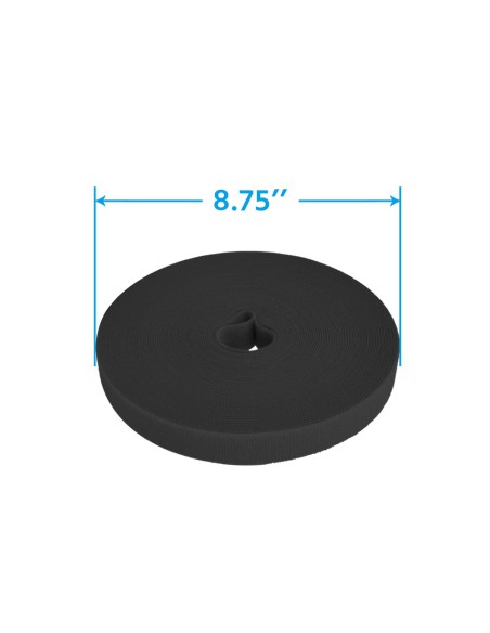 50Ft 0.8" Width Hook and Loop Strap Tape