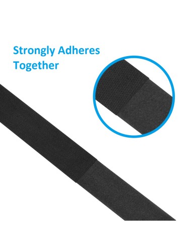 50Ft 0.8" Width Hook and Loop Strap Tape