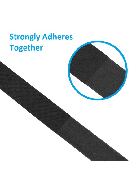 50Ft 0.8" Width Hook and Loop Strap Tape