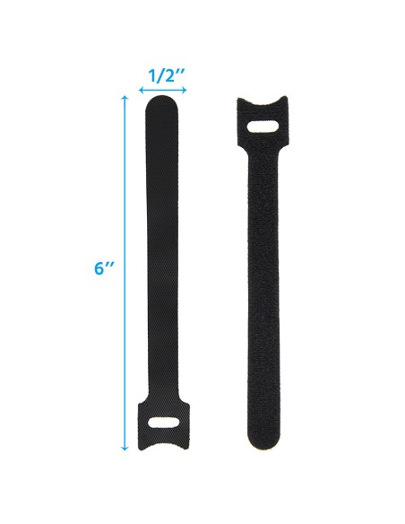 Hook and Loop Wrap Strap 1/2" Width