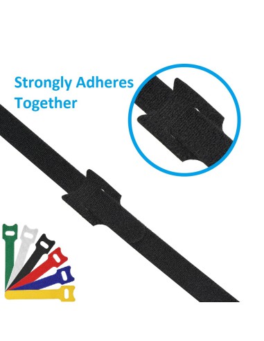 Hook and Loop Wrap Strap 1/2" Width