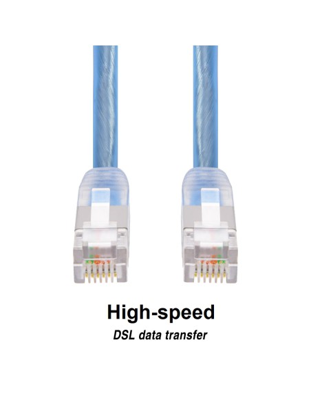 Modem Cable for DSL Internet RJ11 Shielded