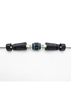 Shielded Cat6 RJ45 Outdoor Waterproof Inline Coupler 2