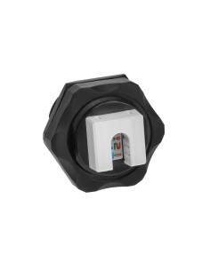 Cat6 RJ45 Shielded Industrial Panel Mount Jack 2