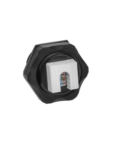 Cat6 RJ45 Shielded Industrial Panel Mount Jack