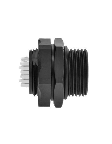 Cat6 RJ45 Shielded Industrial Panel Mount Jack