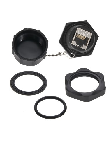 Cat6 RJ45 Shielded Industrial Panel Mount...