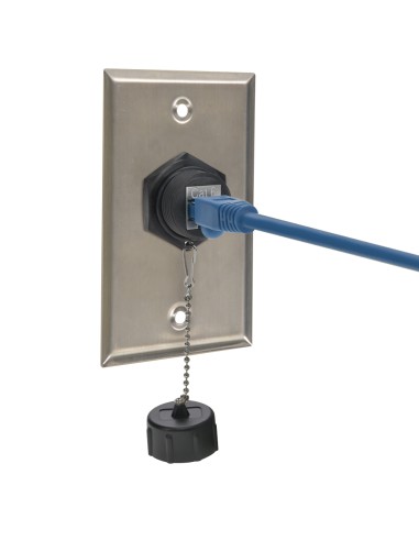 Cat6 RJ45 Shielded Industrial Panel Mount...