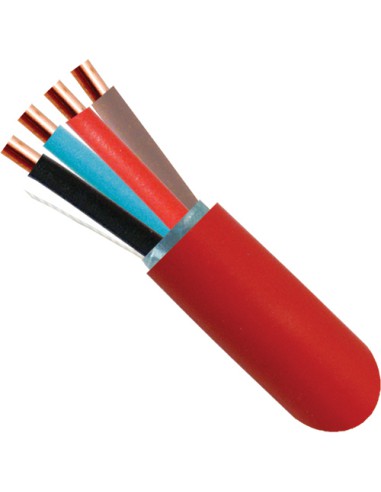 Fire Alarm Cable Plenum 18/4 Shielded 1000Ft Spool