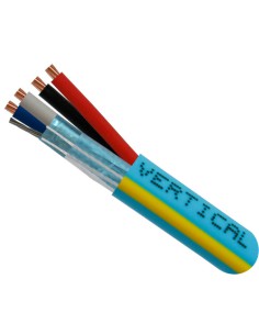 CONTROL CABLE PLENUM 22/2 Shielded Data + 18/2 Power
