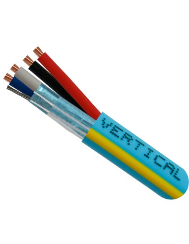 CONTROL CABLE PLENUM 22/2 Shielded Data + 18/2 Power