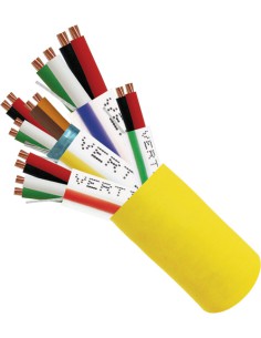 ACCESS CONTROL CABLE PLENUM: 22AWG/3Pair Shielded +...