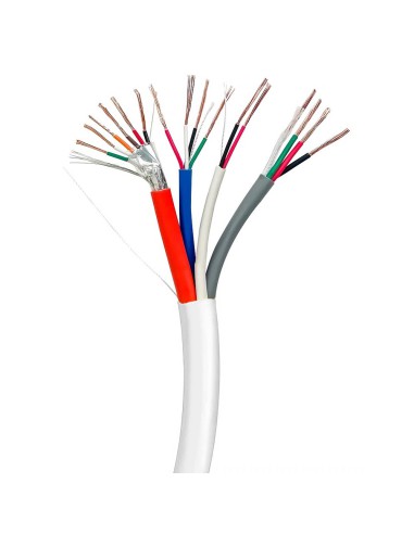 Access Control Cable Plenum (CMP) White (18AWG/4C + 22AWG/4C + 22AWG/2C + 22AWG/6C)