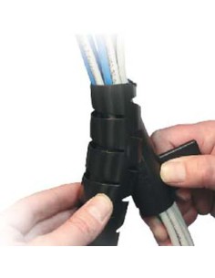 Spiral Cable Zip Wrap White 30mm x 1.5m