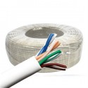 300Ft Cat5e Bulk Stranded UTP Copper Cable - White 300Ft Cat5e Bulk Stranded UTP Copper Cable - White