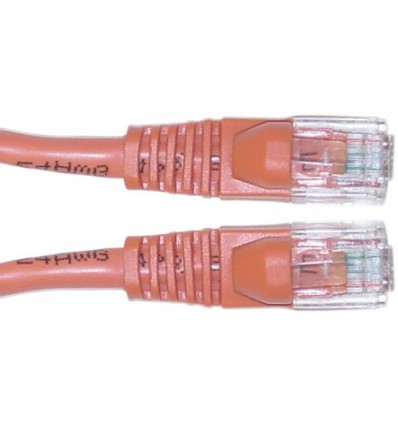 1Ft Cat6a Ethernet Cable Orange