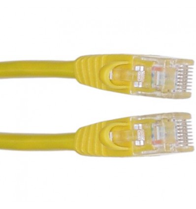 1Ft Cat6a Ethernet Cable Yellow