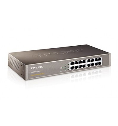 TP Link 16Port 10/100 Network Rackmount Switch
