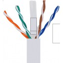 200Ft Cat6 Stranded UTP Copper Bulk Cable White