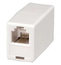 RJ11 Modular Inline Coupler Straight