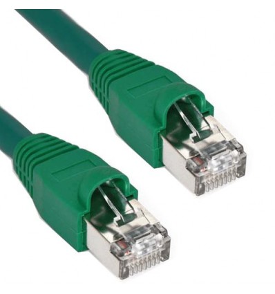250Ft Cat5e Ethernet Shielded Cable Green