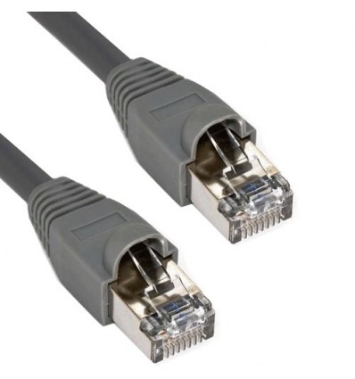 250Ft Cat5e Ethernet Shielded Cable Grey