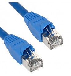 300Ft Cat5e Ethernet Shielded Cable Blue