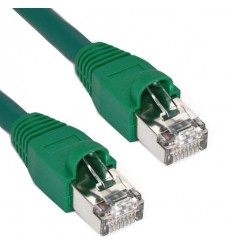 300Ft Cat5e Ethernet Shielded Cable Green